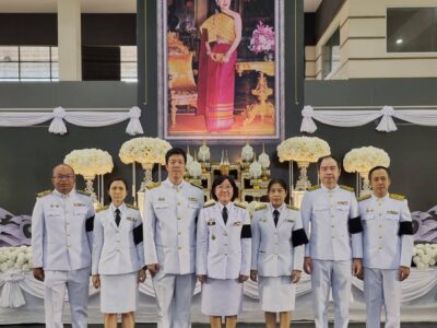 วันที่ ๓๐ ตุลาคม ๒๕๖๘ เวลา ๑๗.๐๐ น.ร่วมพิธีพิธีบำเพ็ญกุศลสัตตมวาร สมเด็จพระนางเจ้าสิริกิติ์ พระบรมราชินีนาถ พระบรมราชชนนีพันปีหลวง เพื่อน้อมรำลึกในพระมหากรุณาธิคุณ และอุทิศถวายเป็นพระราชกุศล