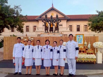 วันที่ ๓๐ ตุลาคม ๒๕๖๘ เวลา ๐๗.๐๐ น. พิธีทำบุญตักบาตรพระสงฆ์ สามเณร ๙๓ รูป ในวาระสัตตมวาร (๗ วัน) อุทิศถวายพระราชกุศลแด่สมเด็จพระนางเจ้าสิริกิติ์ พระบรมราชินีนาถ พระบรมราชชนนีพันปีหลวง