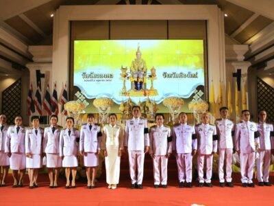 ๔ พฤษภาคม ๒๕๖๙ สำนักงานการตรวจเงินแผ่นภูมิภาคที่ ๘ (จังหวัดเชียงใหม่) ร่วมงานถวายเครื่องราชสักการะพานพุ่มเงิน-พานพุ่มทอง และกล่าวถวายราชสดุดี เบื้องหน้าพระบรมฉายาลักษณ์พระบาทสมเด็จพระเจ้าอยู่หัว เนื่องในวันฉัตรมงคล ประจำปี ๒๕๖๙