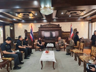๒๐ พฤษภาคม ๒๕๖๙ สำนักงานการตรวจเงินแผ่นดินภูมิภาคที่ ๘ (จังหวัดเชียงใหม่) เดินทางไปยัง ตำรวจภูธรภาค ๕ เพื่อเข้าพบหารือข้อราชการ