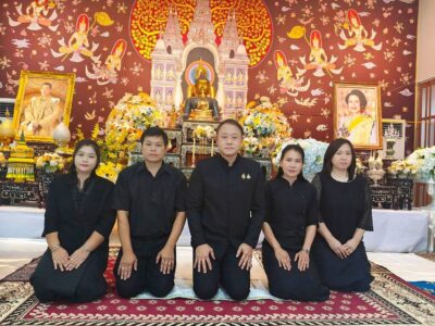 ๒๙ พฤษภาคม ๒๕๖๙ สำนักงานการตรวจเงินแผ่นภูมิภาคที่ ๘ (จังหวัดเชียงใหม่) ร่วมพิธีบำเพ็ญกุศลสวดพระพุทธมนต์ อุทิศถวายพระราชกุศลแด่สมเด็จพระนางเจ้าสิริกิติ์ พระบรมราชินีนาถ พระบรมราชชนนีพันปีหลวง ประจำเดือนพฤษภาคม ๒๕๖๙ ณ วัดเจ็ดยอด พระอารามหลวง